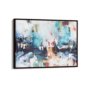 Abstract 211 Framed Canvas