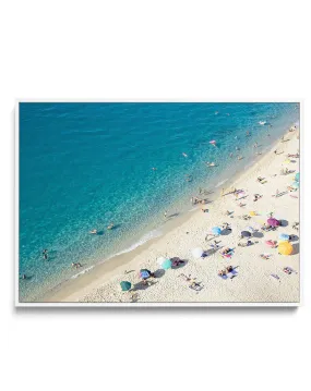 An Italian Summer | Framed Canvas Art Print