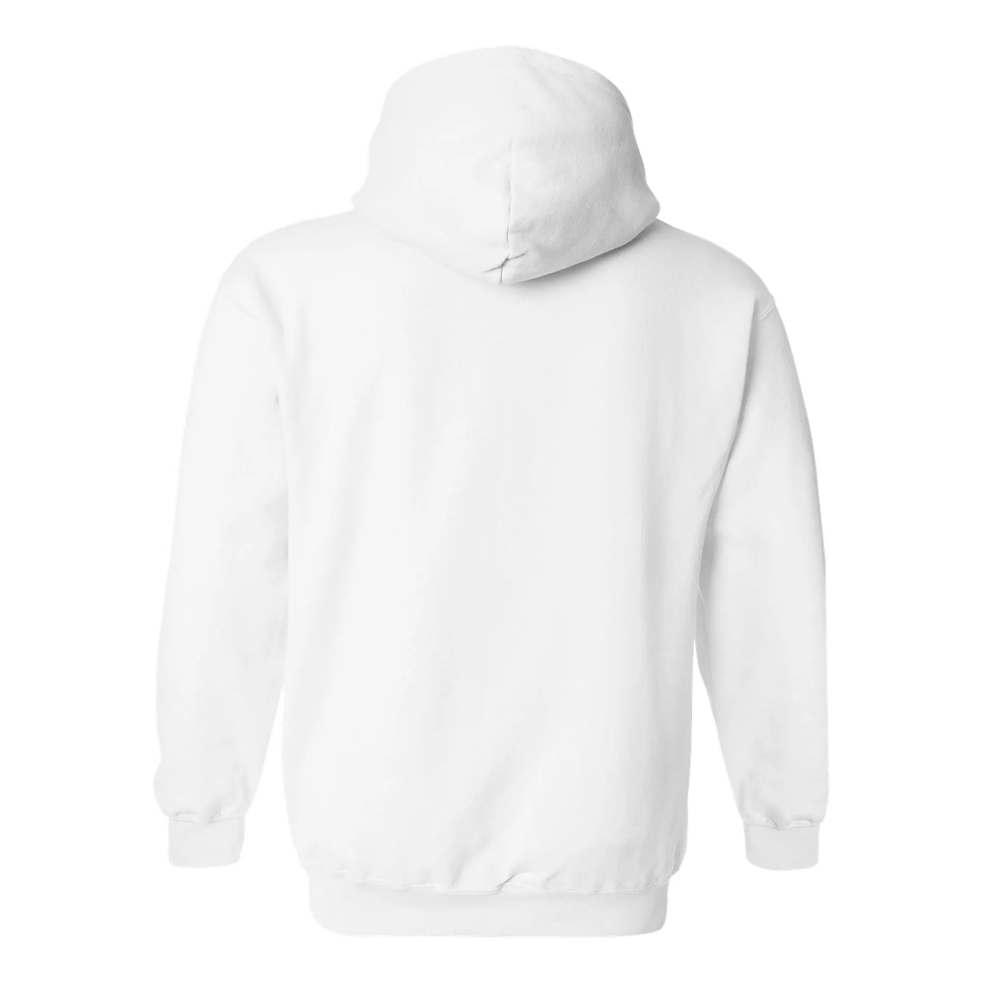 Bradley University Braves Primary Logo Heavy Blend Hoodie - White