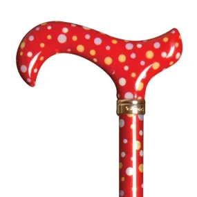 Classic Canes Fashion Derby Cane Polka Dots