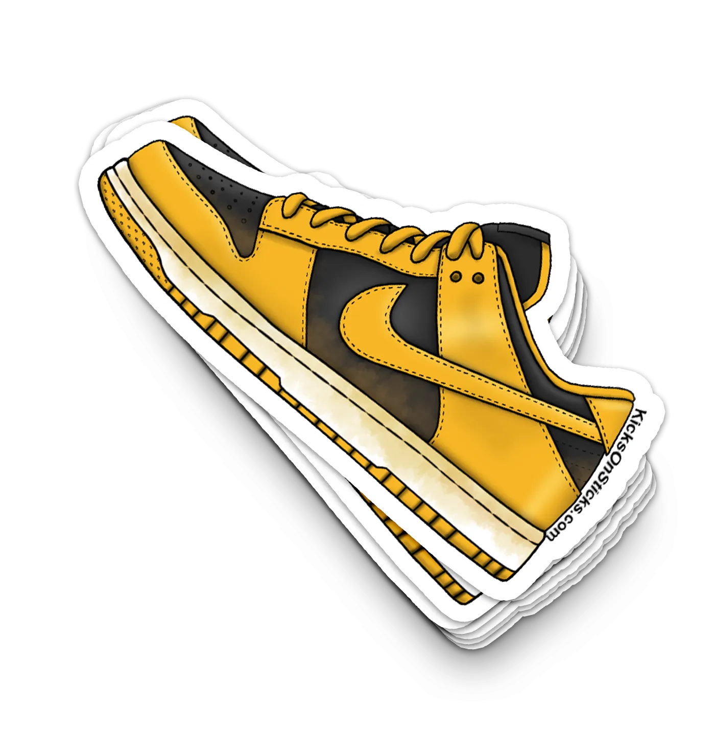 Dunk Low "VNTG Pack Goldenrod" Sneaker Sticker