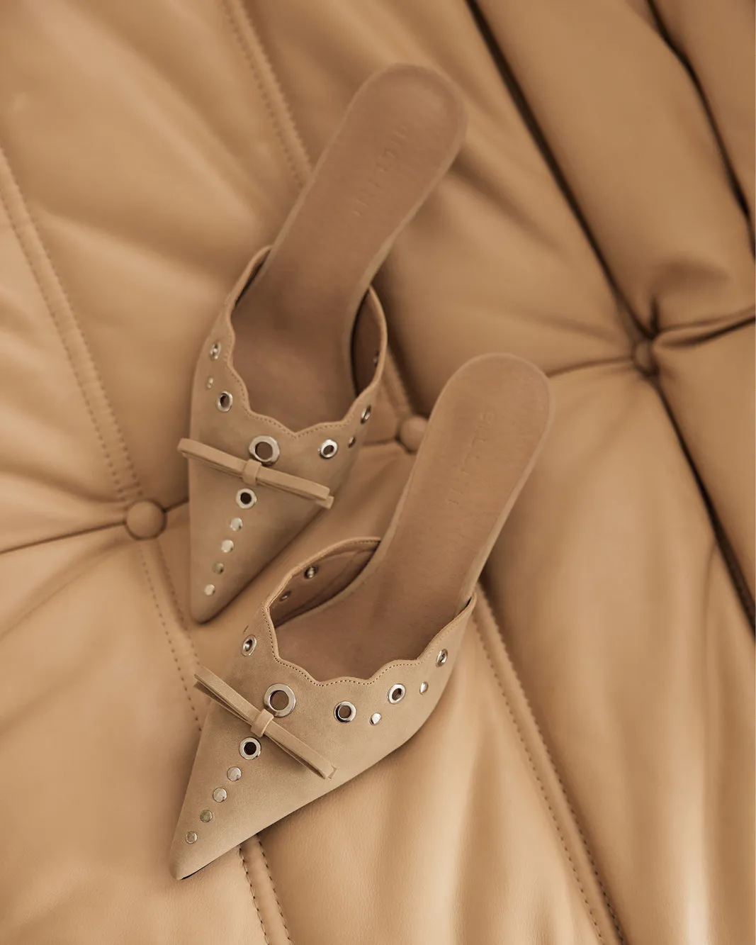 ELIO - LIGHT TAUPE SUEDE