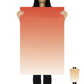 Flat Lay Instagram Backdrop - Duo 'Yulara' Gradient (56cm x 87cm)