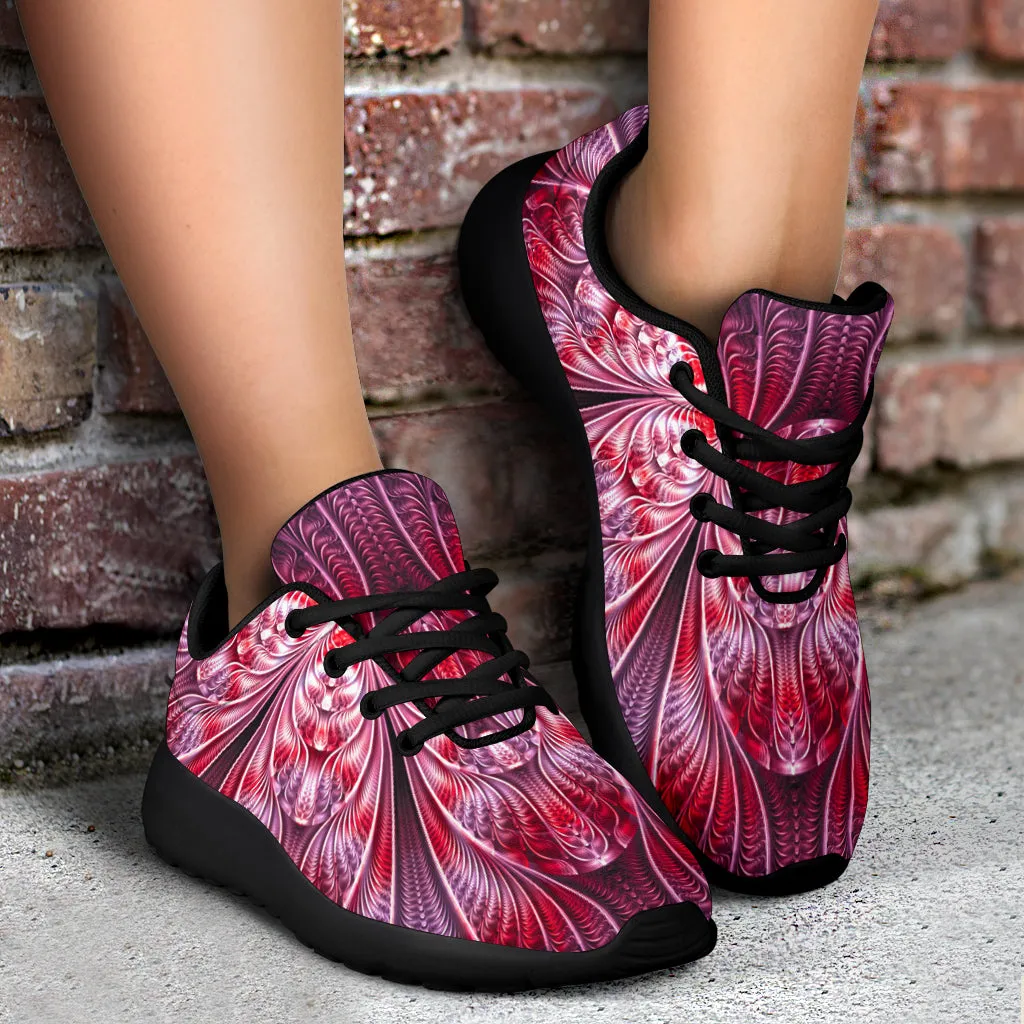 Fractal Flower Sport Sneakers