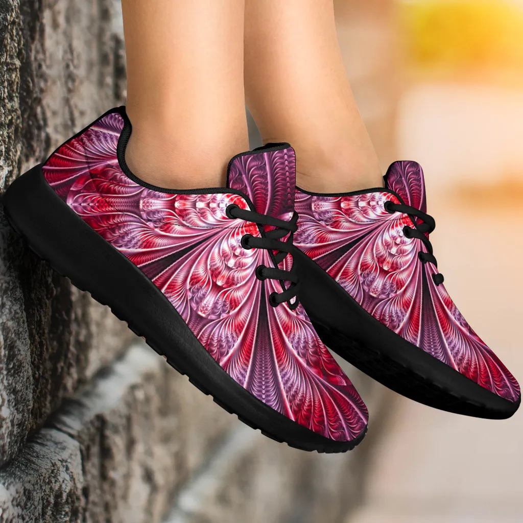 Fractal Flower Sport Sneakers