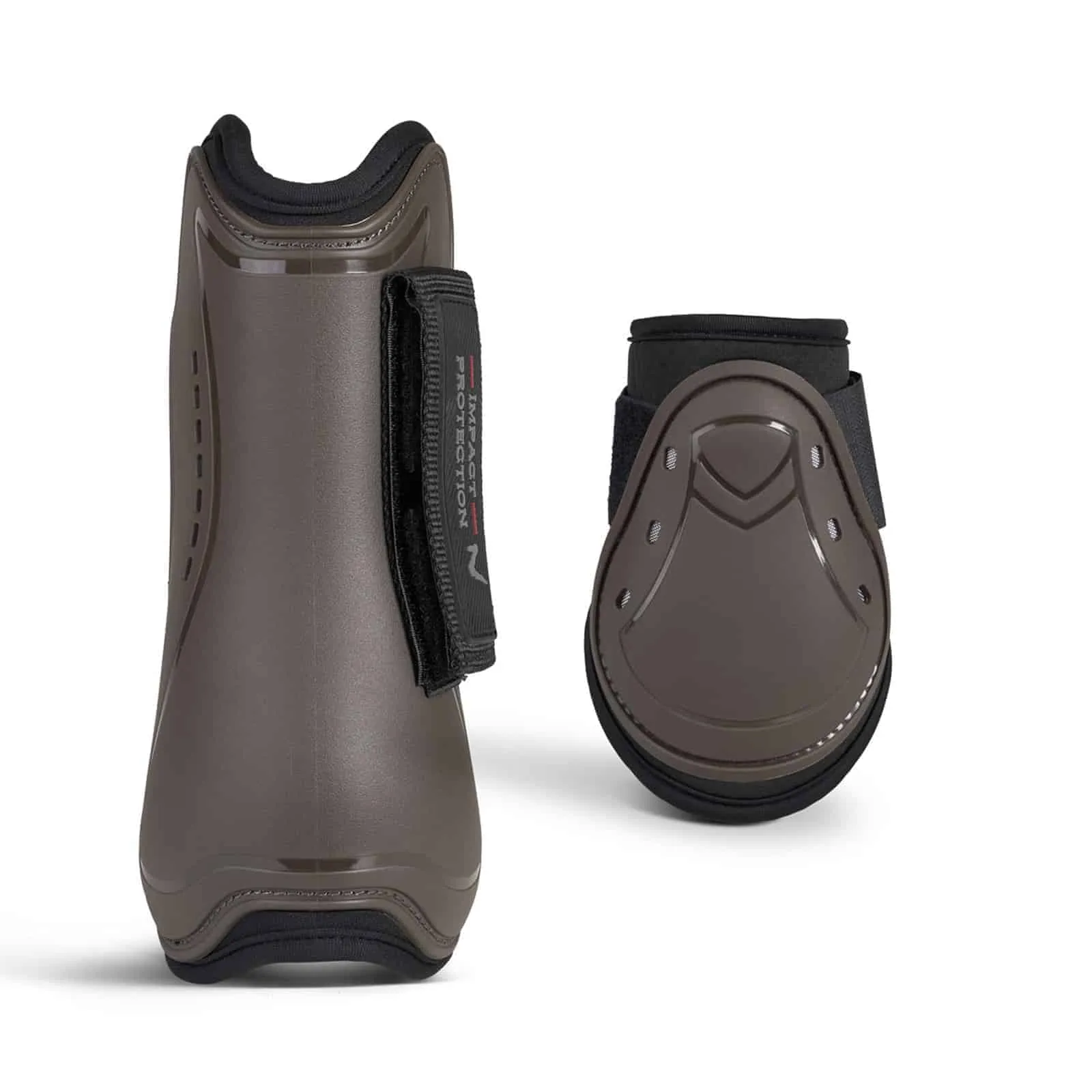 Horze Armour Airflow Tendon & Fetlock Boot Set (Brown)