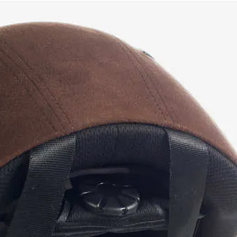 Knight Rider Adjustable Microfiber Helmet VG1 (Brown)