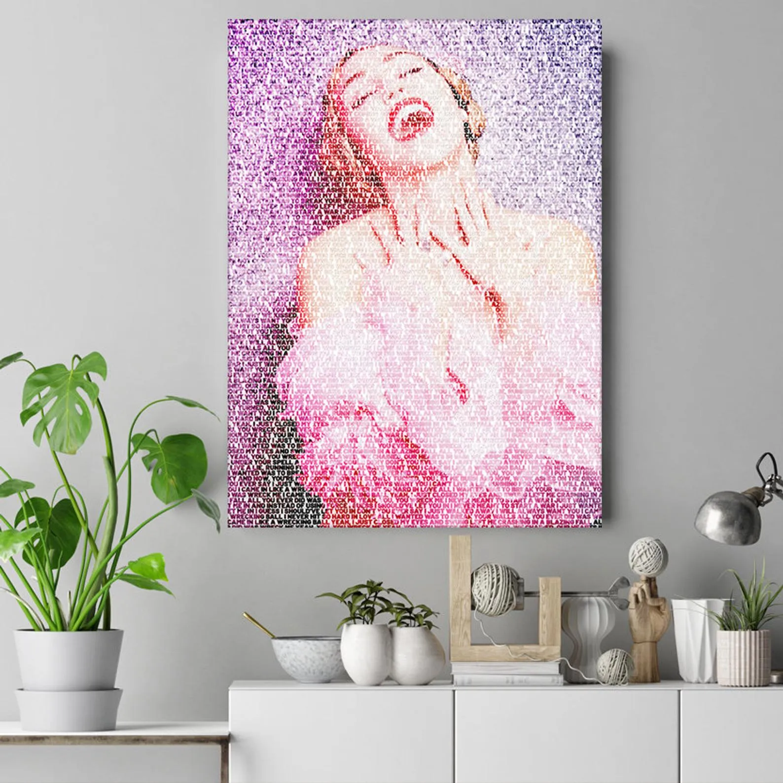 Miley Cyrus Poster, Allen Print, Basketball Player Art, Custom Sport Canvas, Custom Poster, Home Decor, Wall Hangings