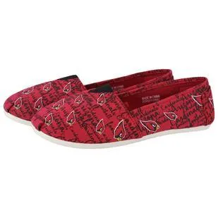 NFL Womens Script Print Canvas Shoes - Pick Your Team!