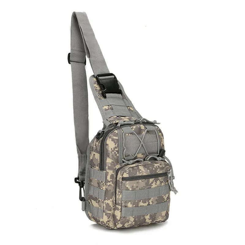 Outdoor Shoulder Chest Bag men Military Tactical Backpack Travel Camping Hiking