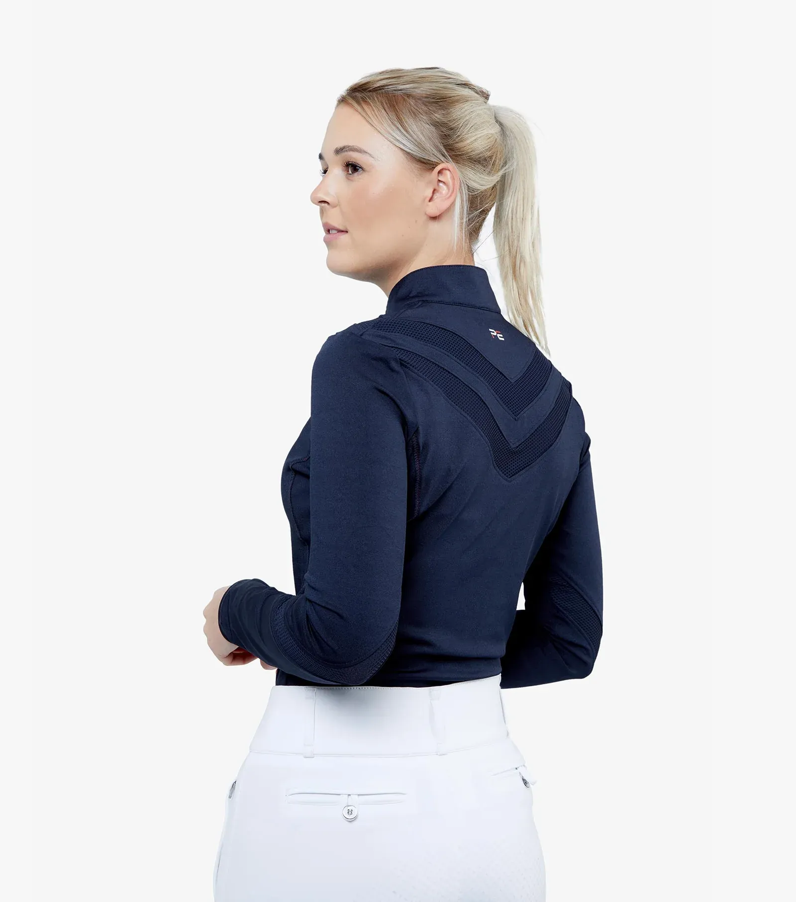 PEI Arclos Ladies Technical Riding Top (Navy)