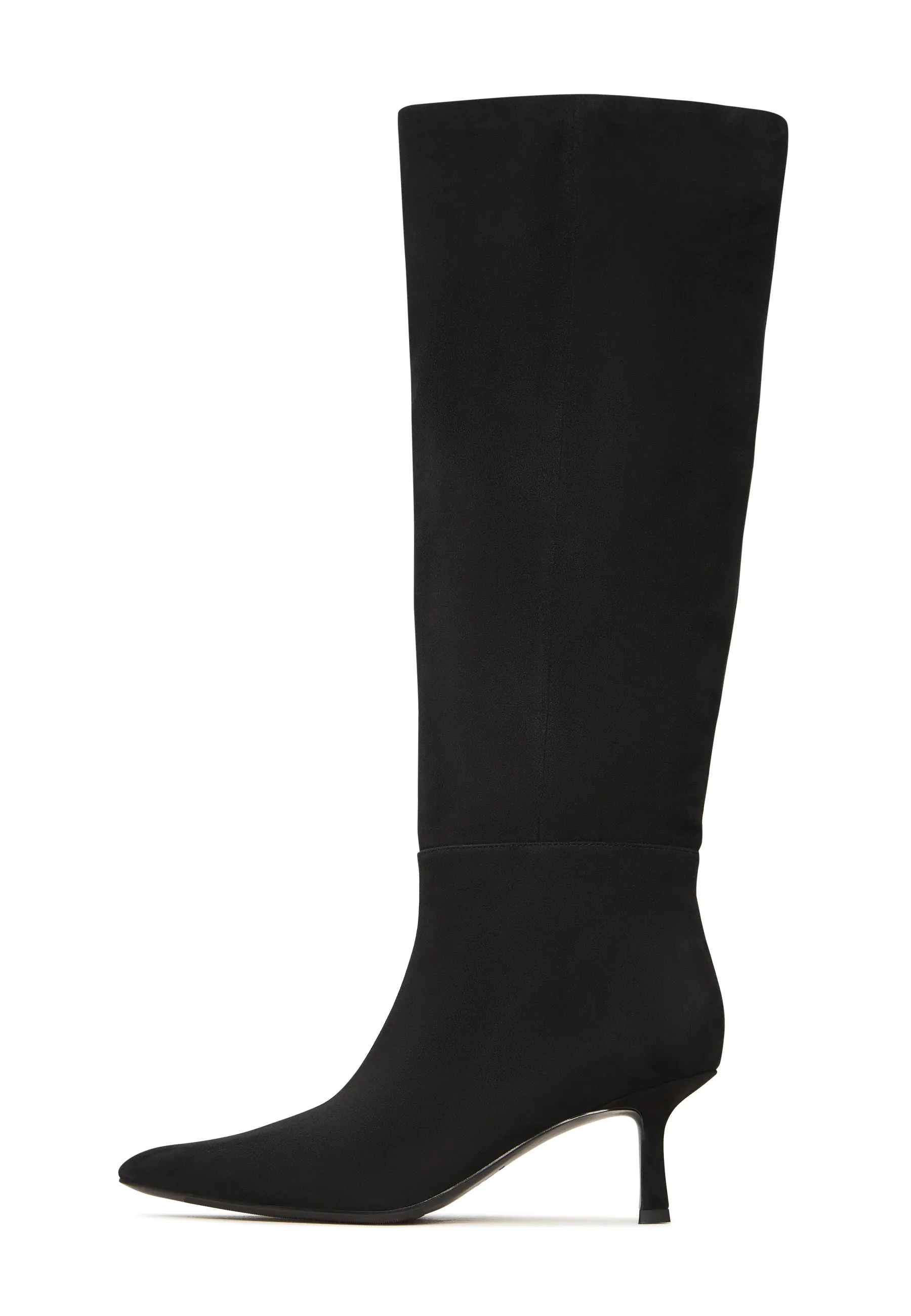 Suede Slouchy Boots Stella - Black